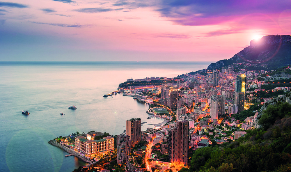 View over Monaco