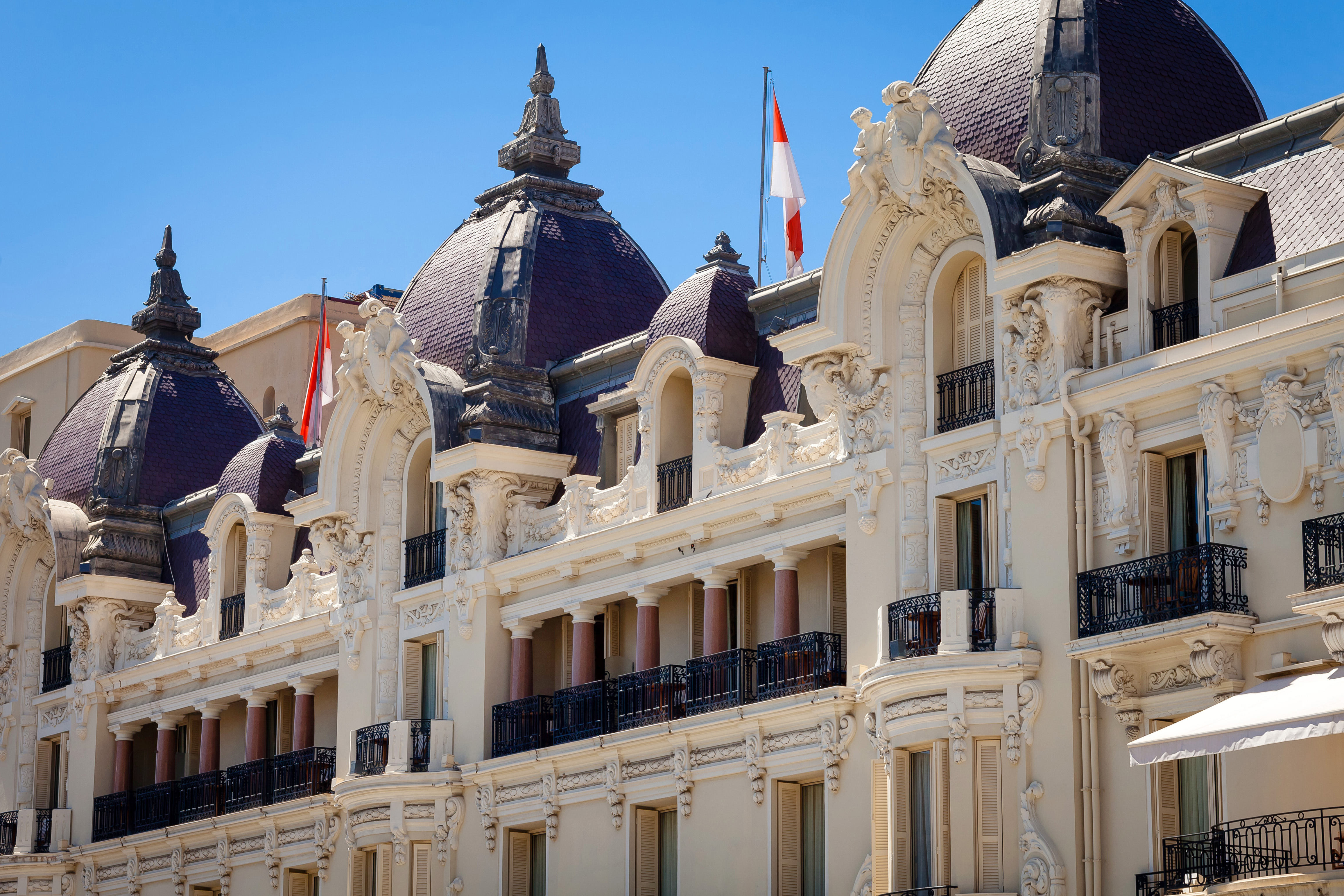 The Principality of Monaco. Hotel De Paris.